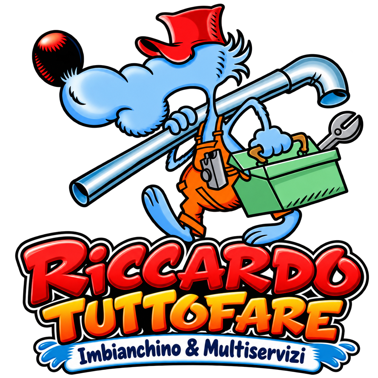 Logo Riccardo Tuttofare, imbianchino e multiservizi